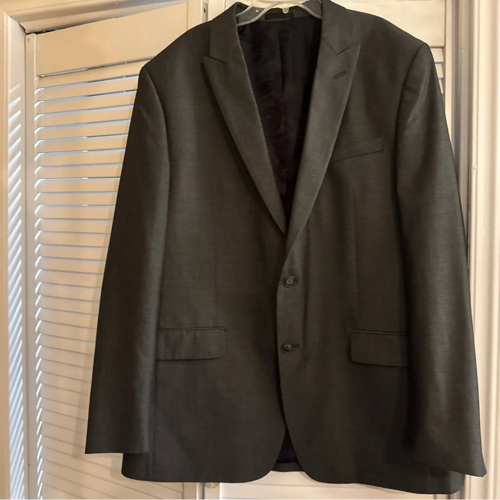 Andrew Fezza Charcoal Gray Blazer